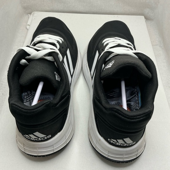 adidas Black and White Women’s Duramo Sneakers - Picture 3 of 5